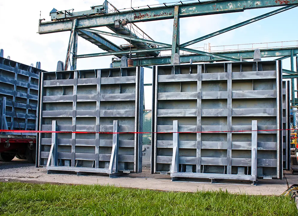 Stoplog gates para control de agua